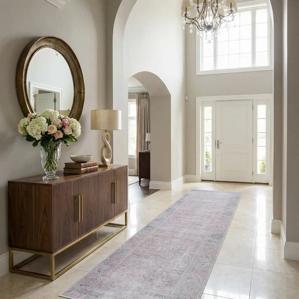 Dare Distressed Washable Rug