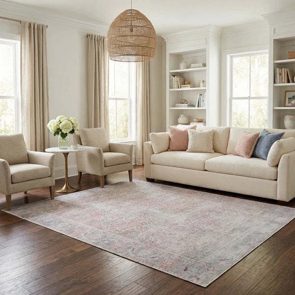 Dare Distressed Washable Rug
