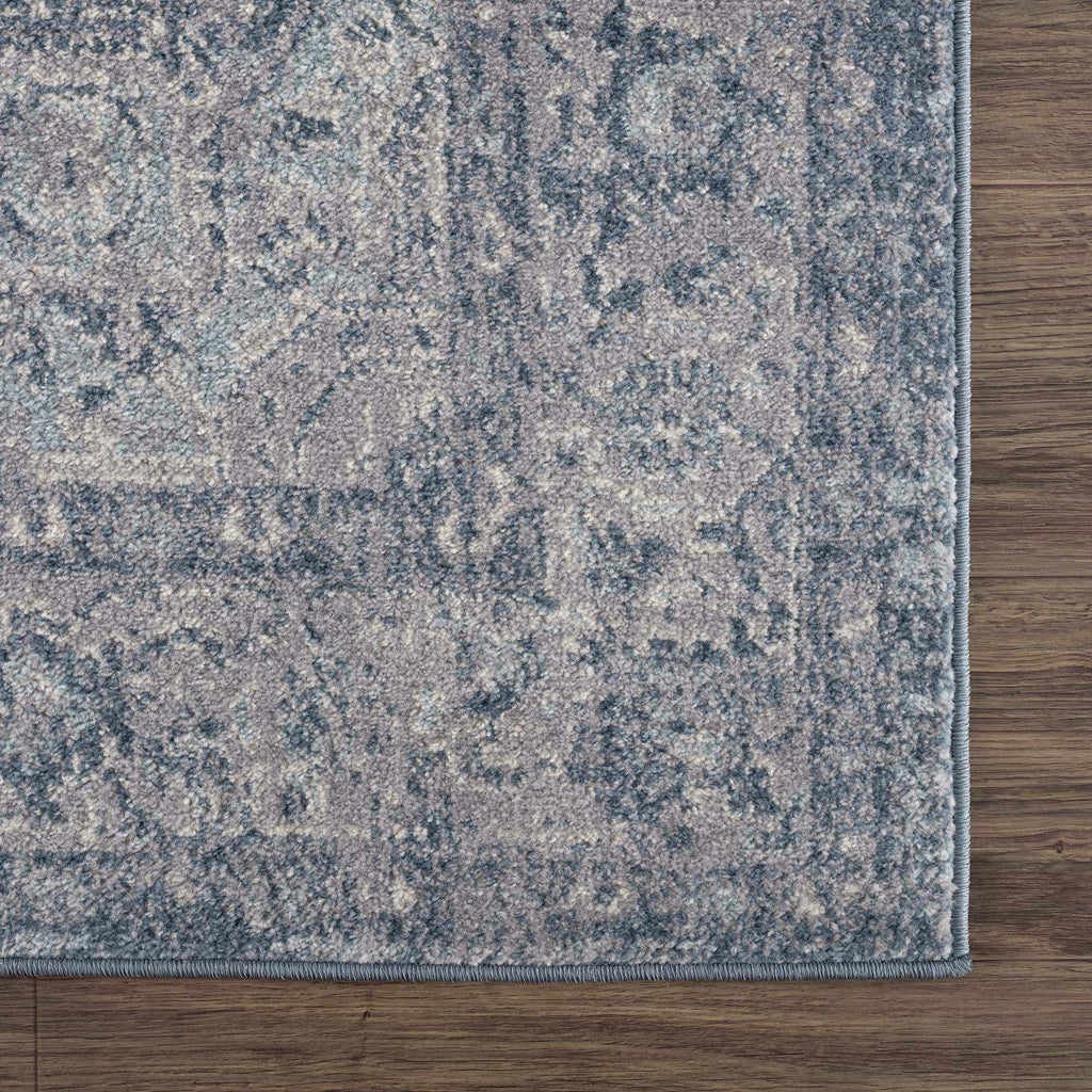 Peeta Blue Medallion Area Rug