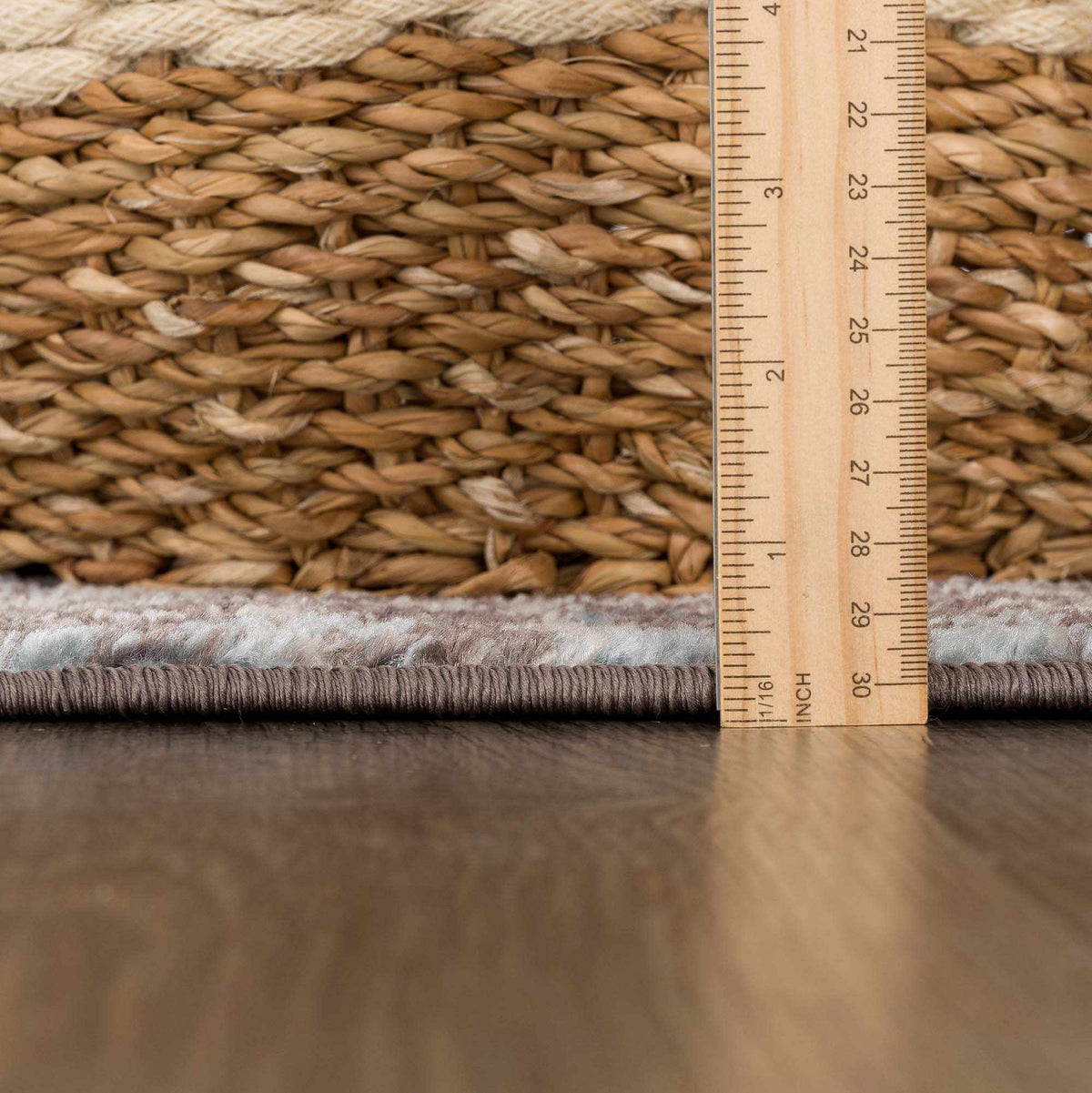 Peeta Dark Brown Medallion Area Rug - Clearance