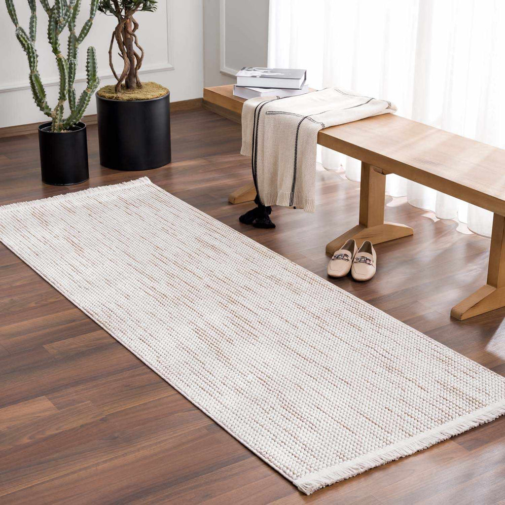 Terra Weave Sahara Beige Farmhouse Rug