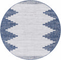 Djugun Navy Indoor & Outdoor Area Rug - Clearance