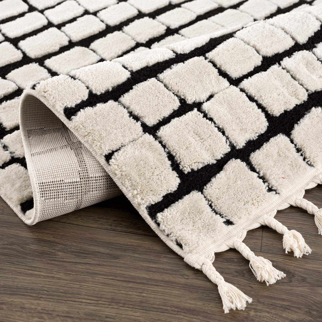 Teshi Checkered Area Rug - Clearance
