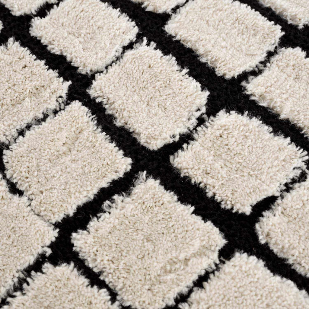 Teshi Checkered Area Rug - Clearance