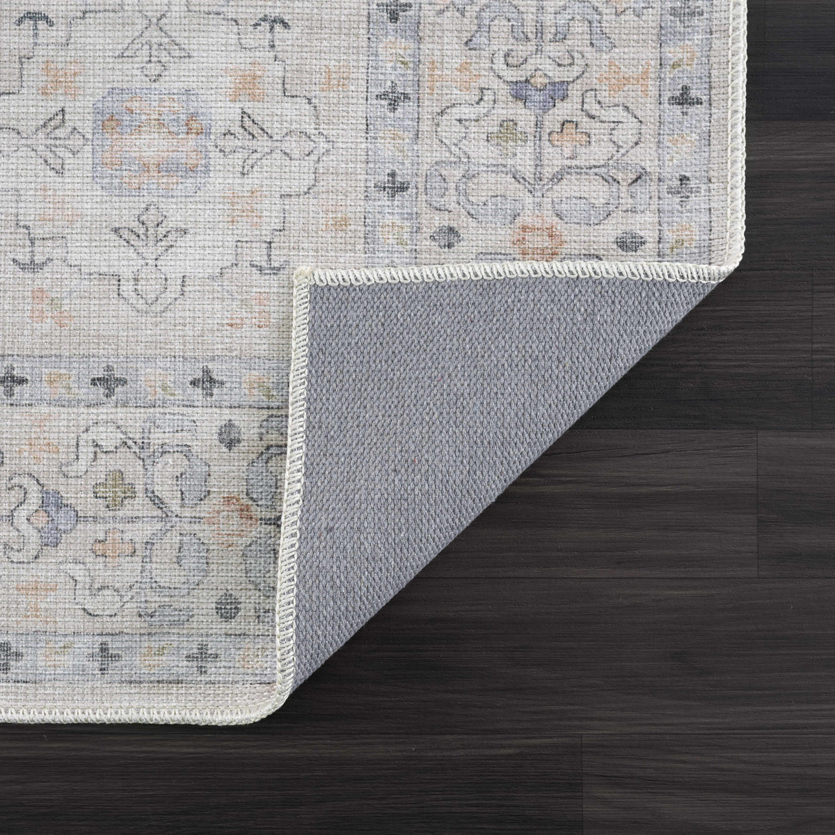 Beige Beckett Washable Rug