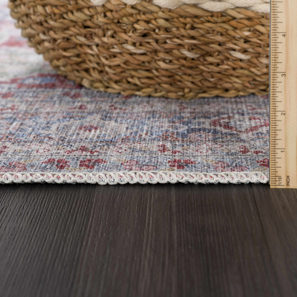 Rust Goma Vintage Area Rug - Clearance