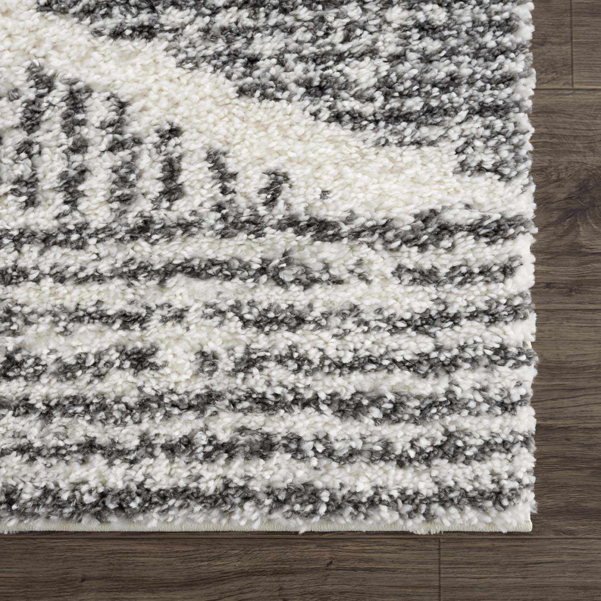 Arden Elara Charcoal&Cream Transitional Boho Rug