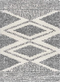 Arden Elara Charcoal&Cream Transitional Boho Rug