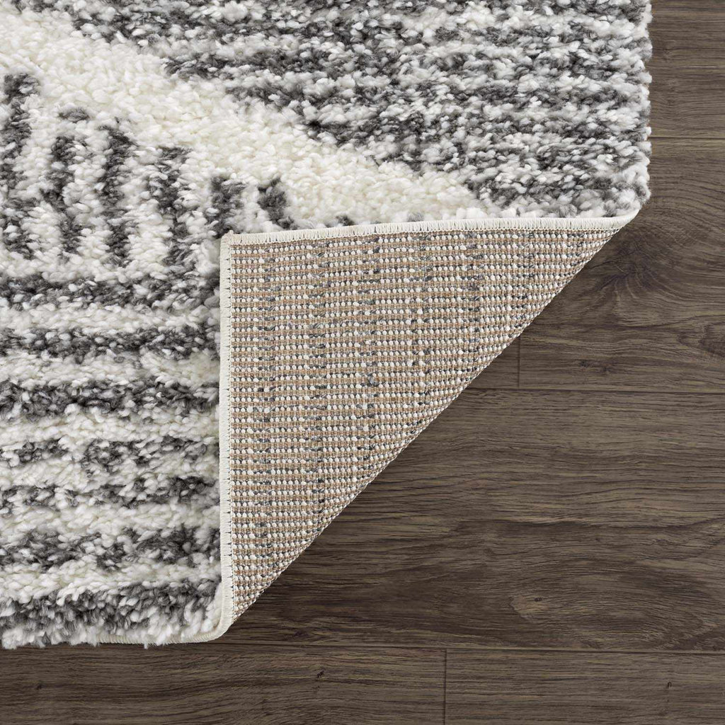 Arden Elara Charcoal&Cream Transitional Boho Rug