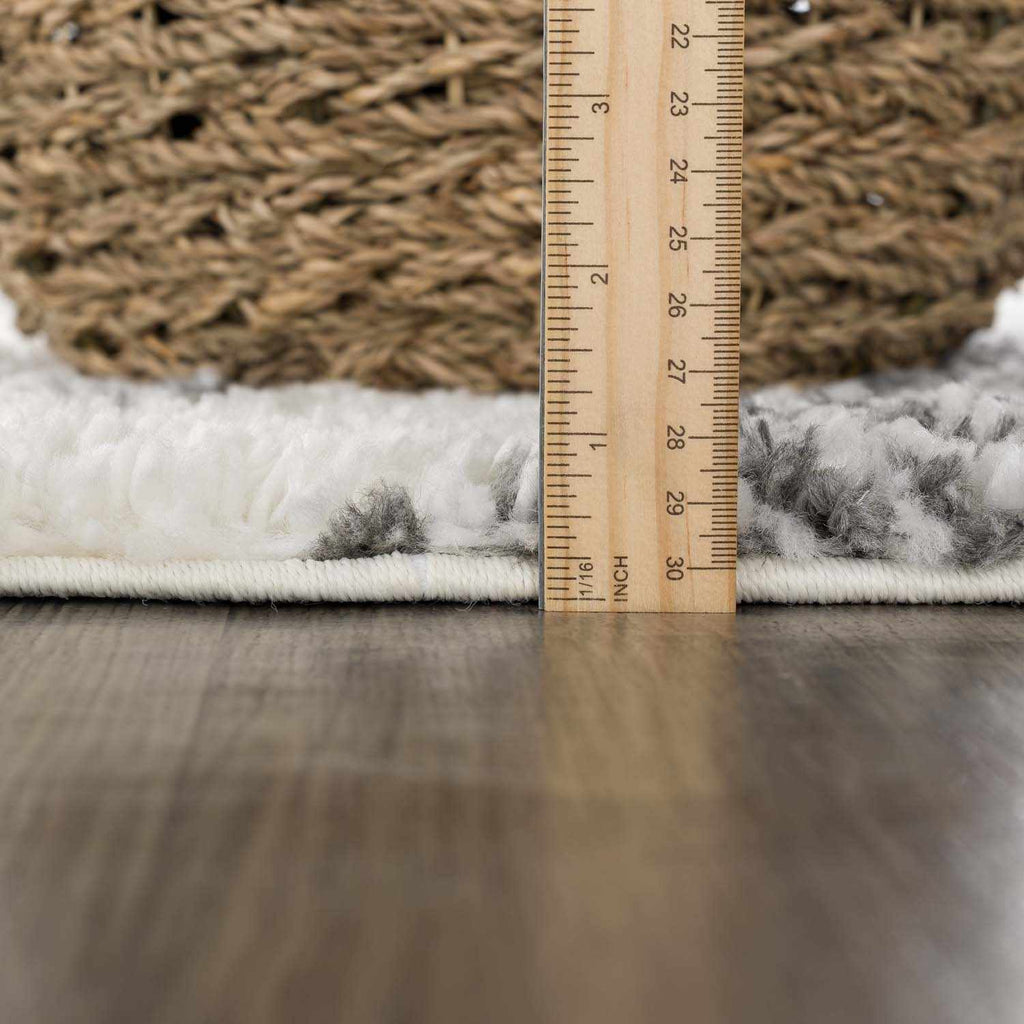 Arden Elara Charcoal&Cream Transitional Boho Rug