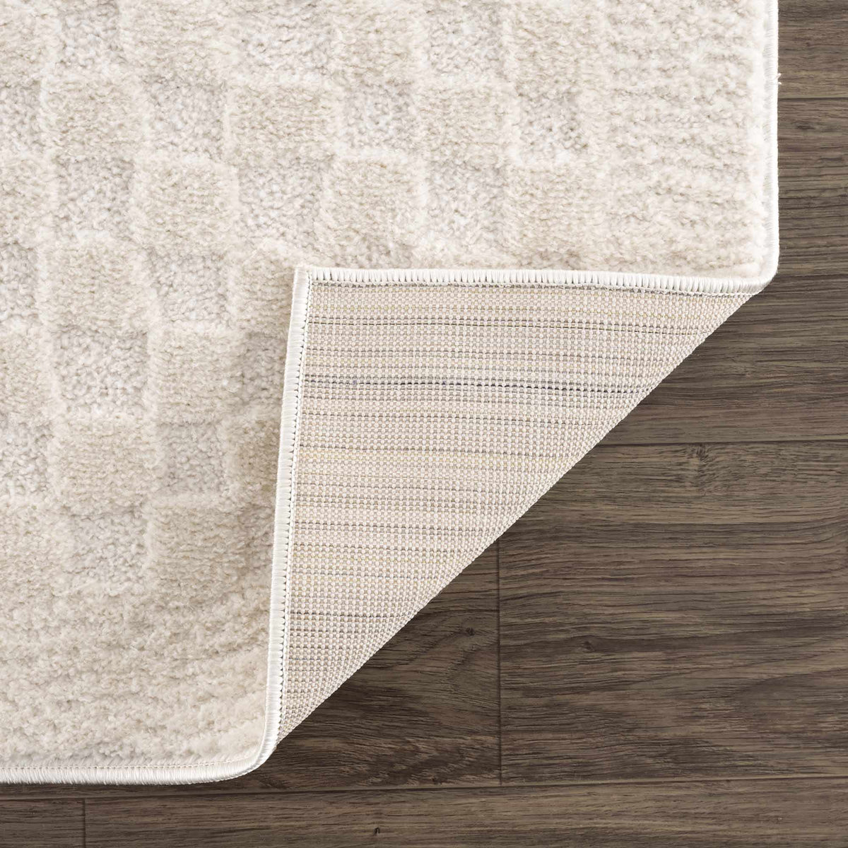 Aveline Elodie Ivory & Off White Contemporary Rug