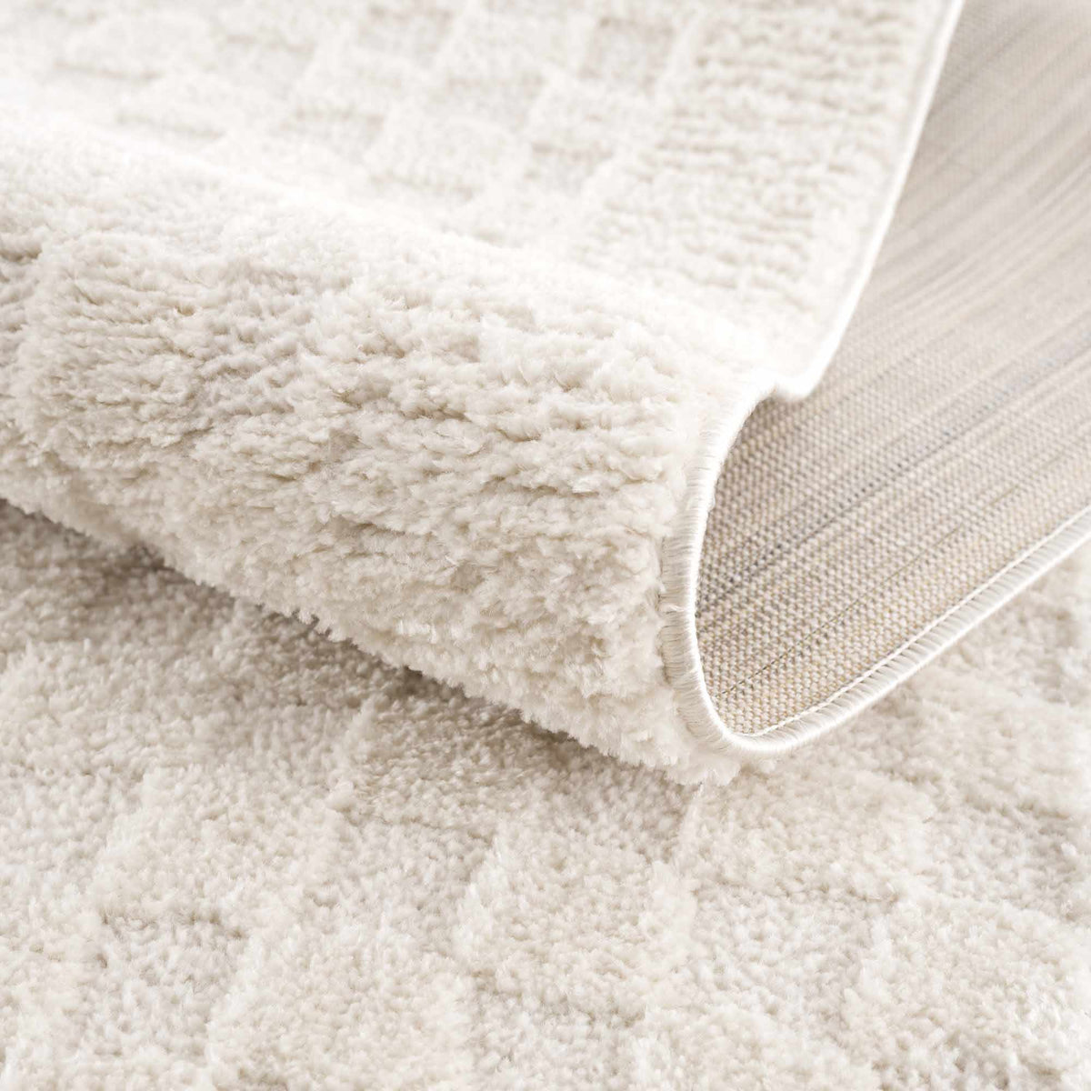 Aveline Elodie Ivory & Off White Contemporary Rug