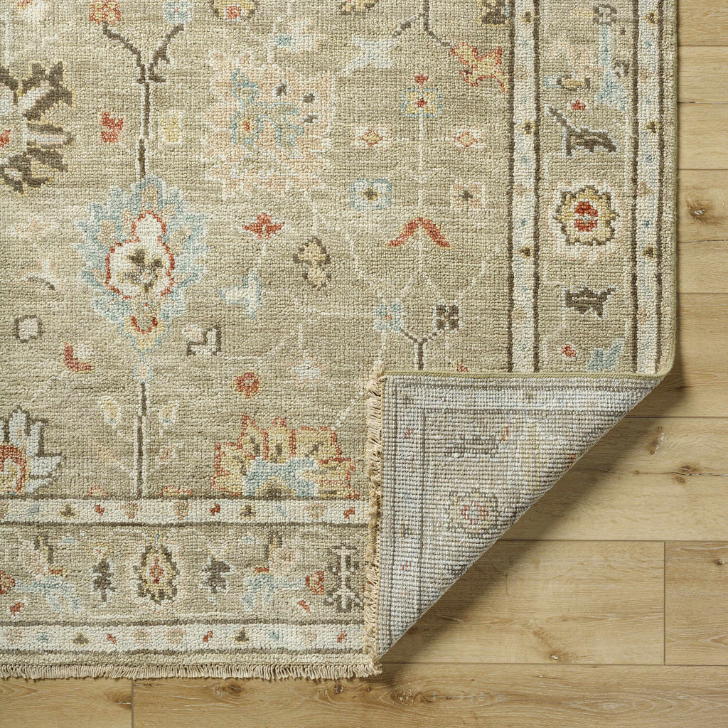 Gammad Hand Knotted Wool Area Rug - Clearance