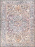 Rust Gardnertown Medallion Washable Area Rug - Clearance