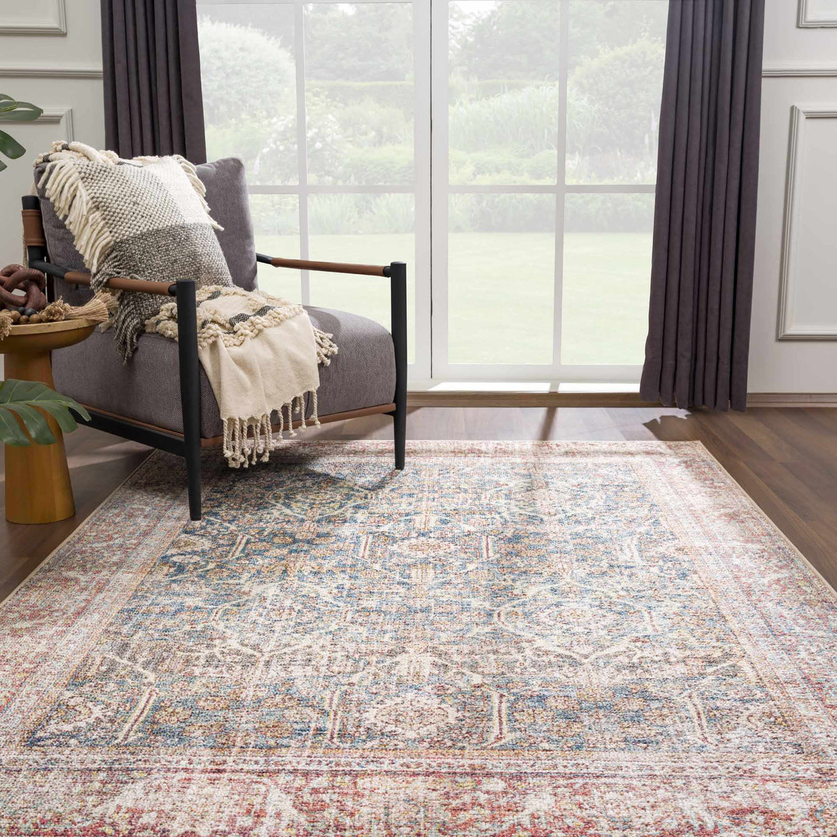 Avel Washable Area Rug - Clearance