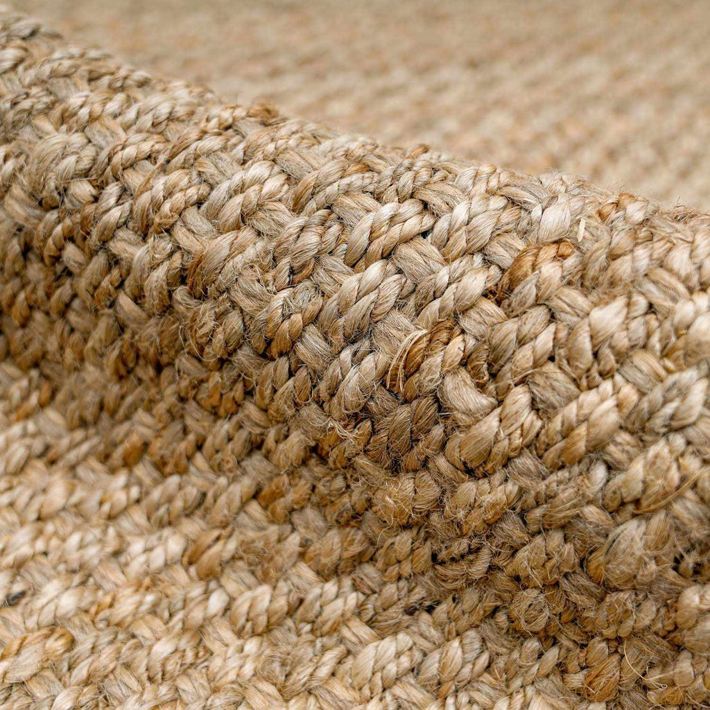 Sunfolk Braidsong Tan Farmhouse Rug