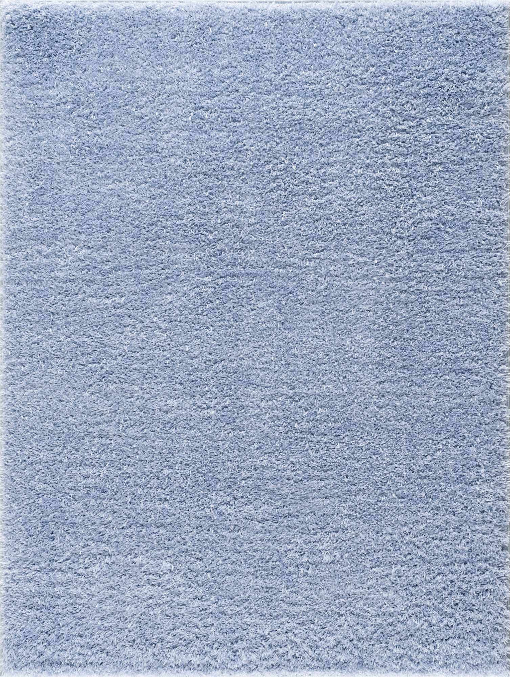 Faina Solid Aqua Shag Washable Area Rug