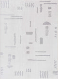 Eitan Modern Washable Off-White Rug - Clearance