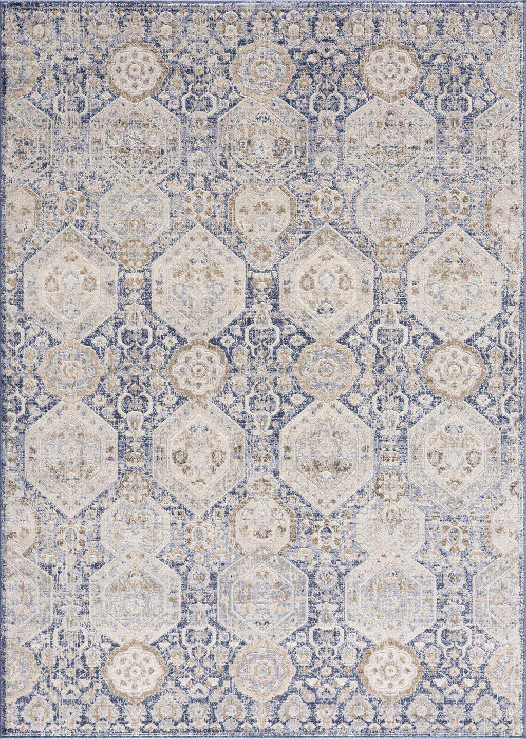Parkerfield Blue Area Rug - Clearance