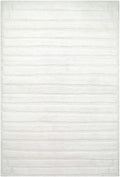 Aurex Cream Stepped Arch Art Deco Wool Handmade Area Rug - Clearance