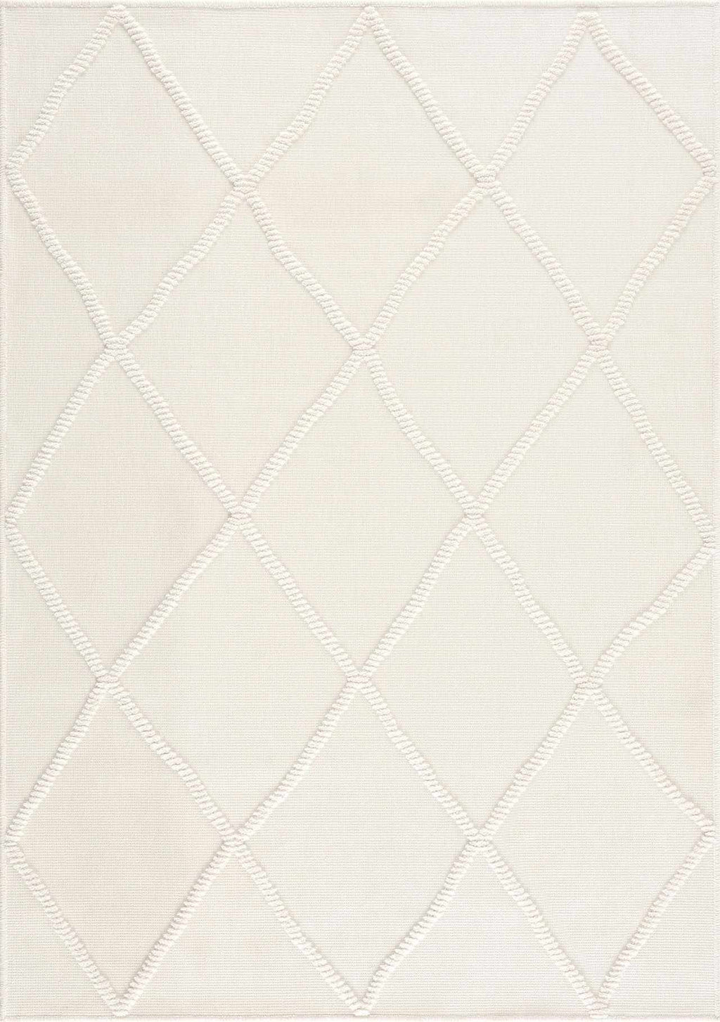 Amani White Washable Rug - Clearance