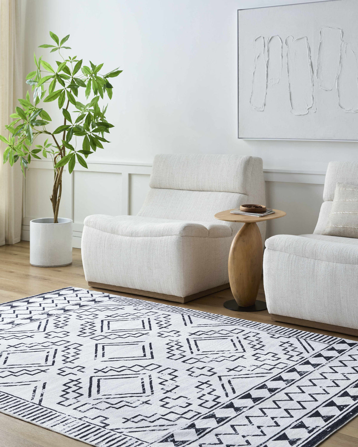 Medan Washable Area Rug - Clearance