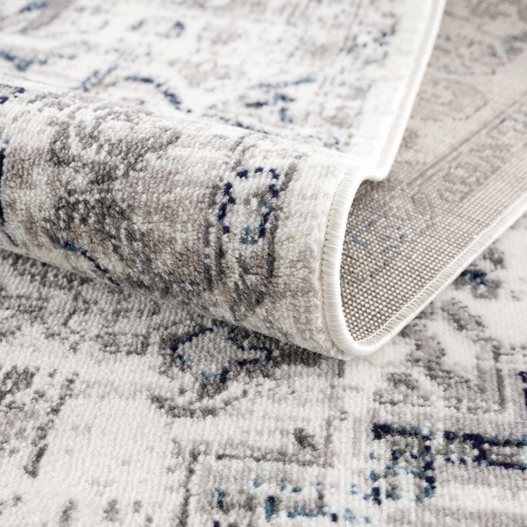 Buenaventura Cream & Navy Area Rug - Clearance