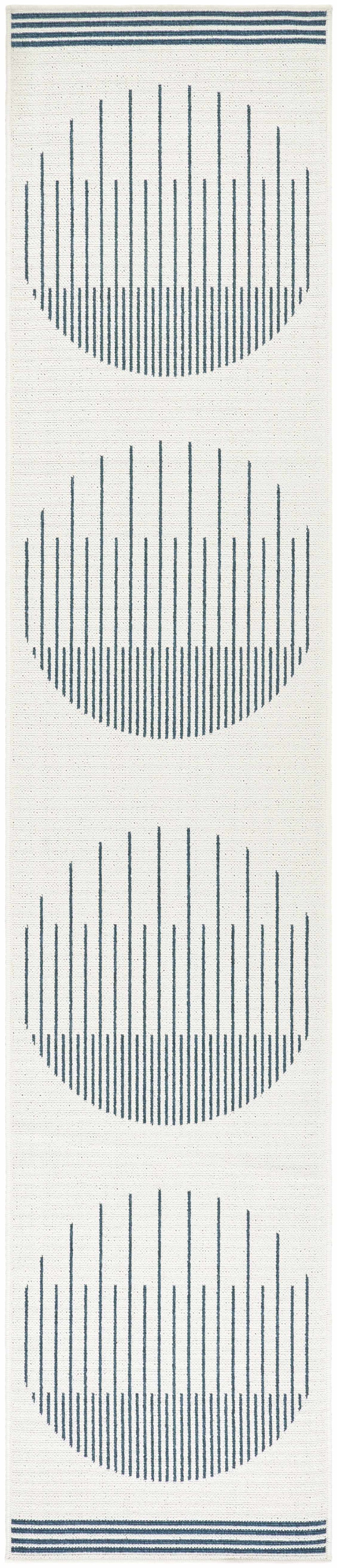 Nabil Midnight Blue Outdoor Area Rug - Clearance