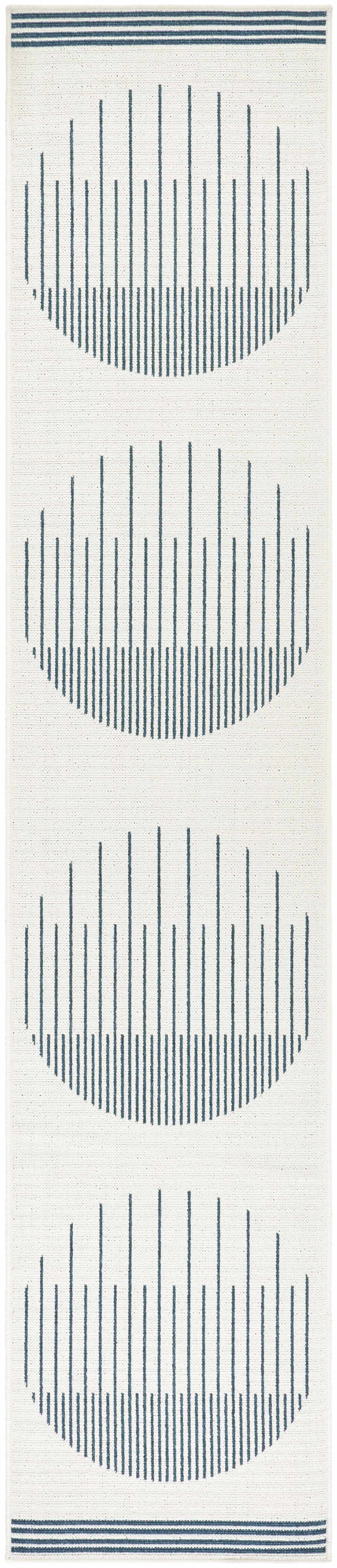 Nabil Midnight Blue Outdoor Area Rug - Clearance