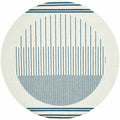 Nabil Midnight Blue Outdoor Area Rug - Clearance