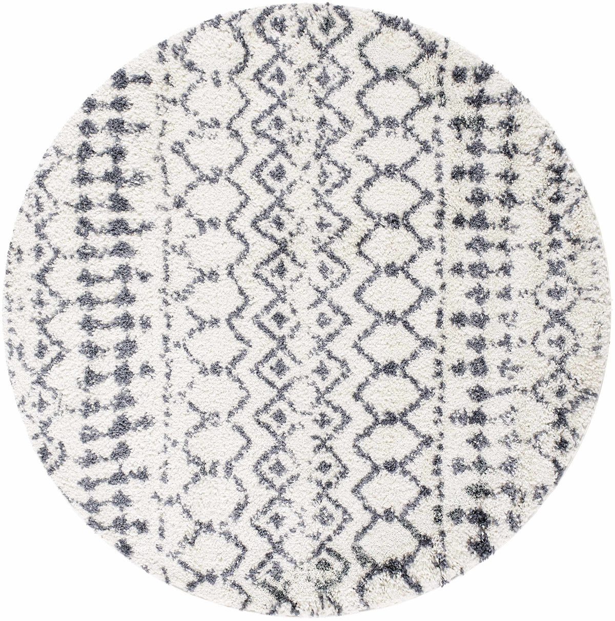White Gray Navassa Rug - Clearance