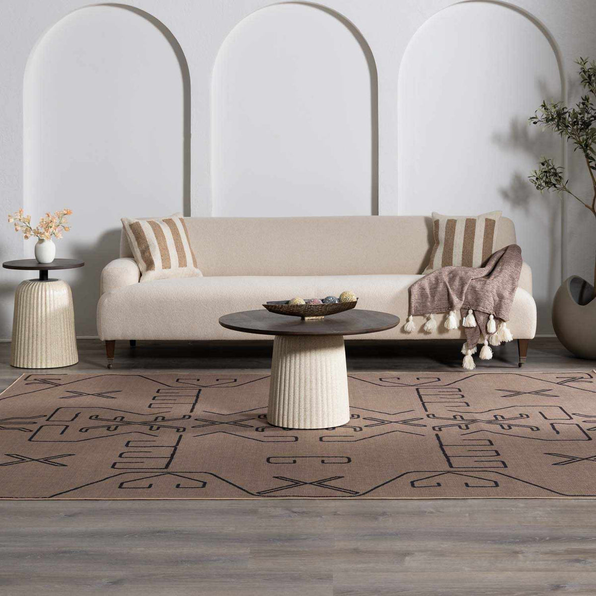 Hamid Washable Jutely Rug - Clearance