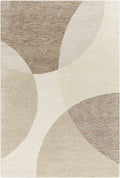 Cassiopeia Dark Brown & Beige Area Rug - Clearance