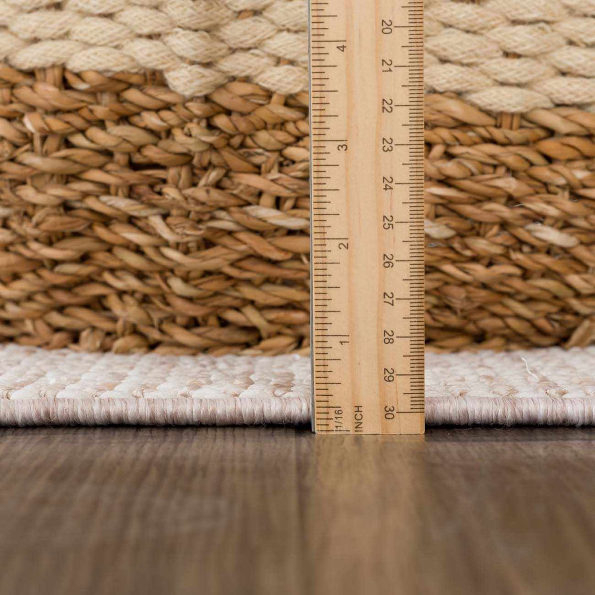 Terra Weave Sahara Beige Farmhouse Rug