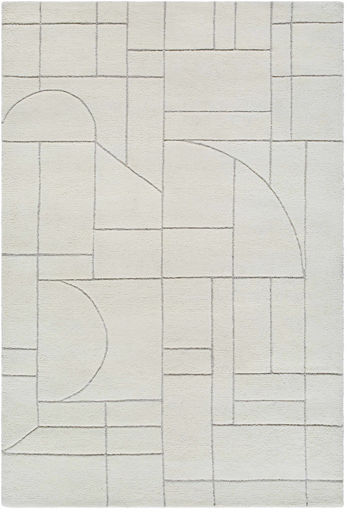 Fusao Off White Area Rug - Clearance