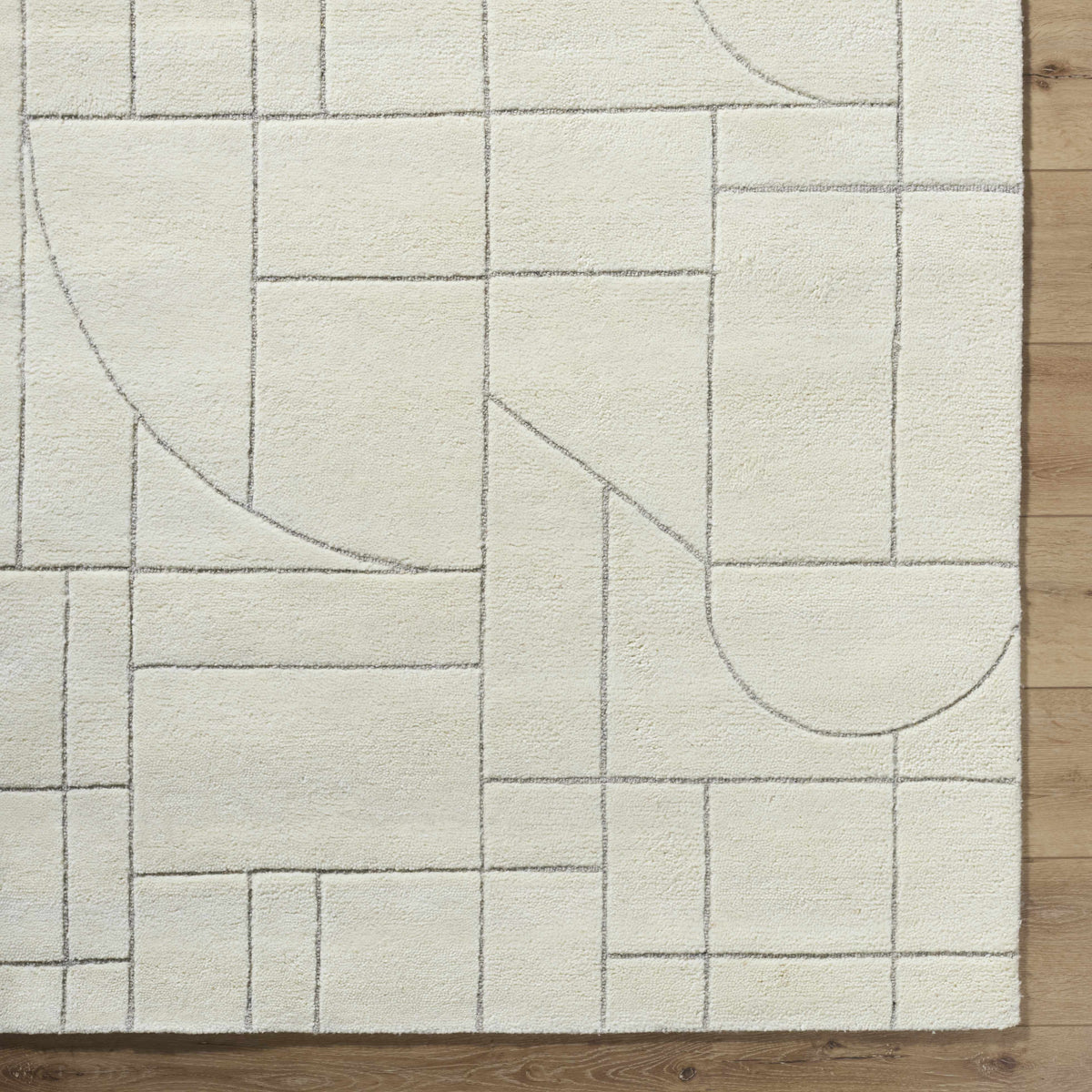 Fusao Off White Area Rug - Clearance