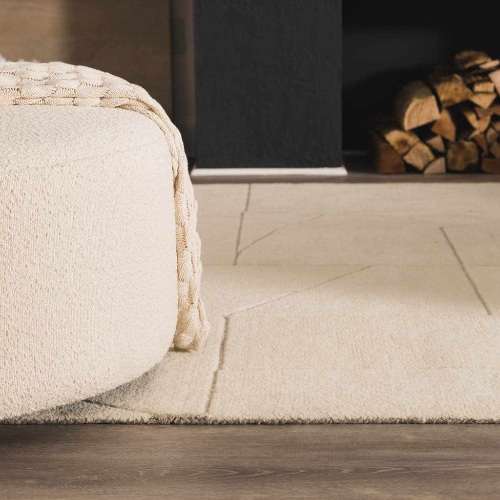 Fusao Off White Area Rug - Clearance