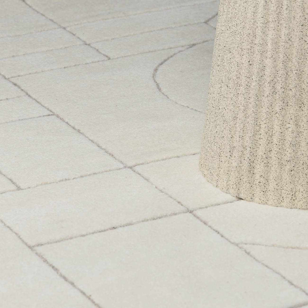 Fusao Off White Area Rug - Clearance