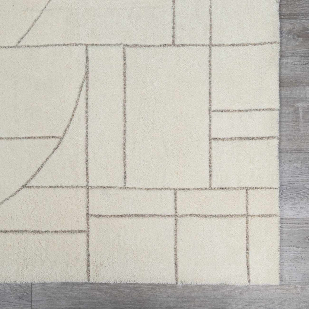 Fusao Off White Area Rug - Clearance