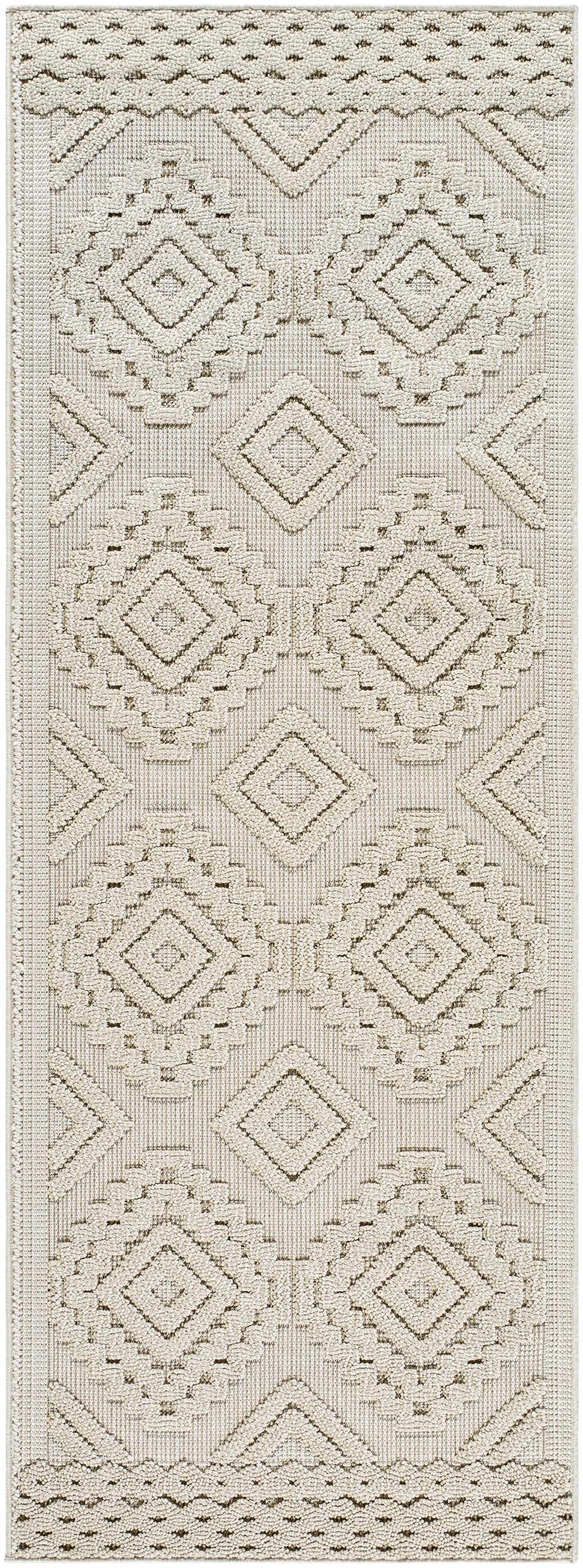 Arwid Bone Outdoor Area Rug - Clearance