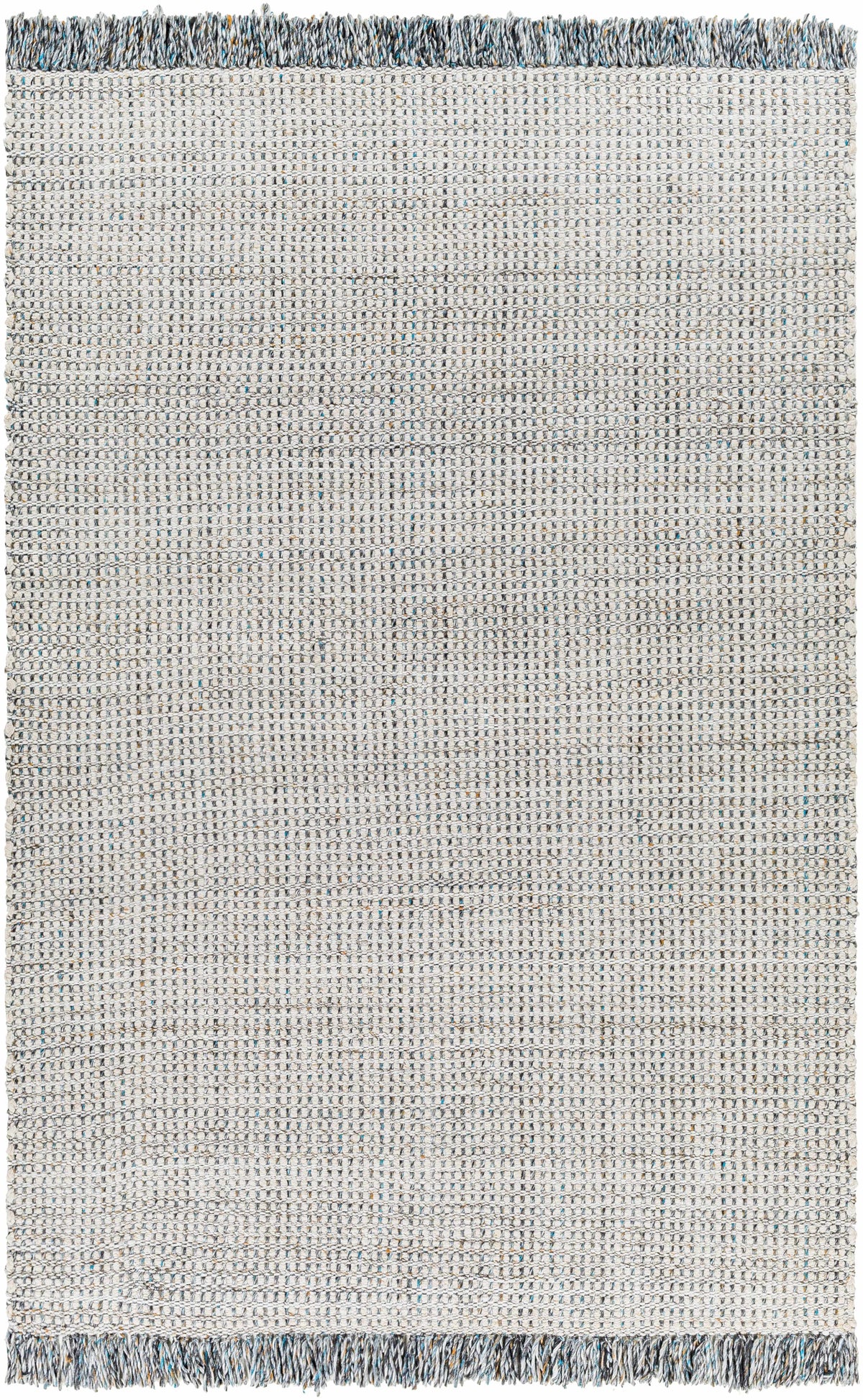 Beige Teal Aron Area Rug - Clearance