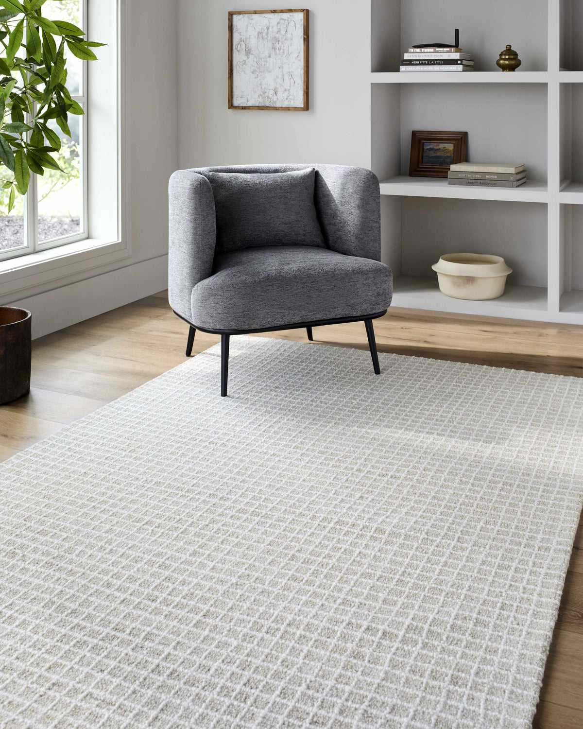 Anahid Bone Area Rug - Clearance