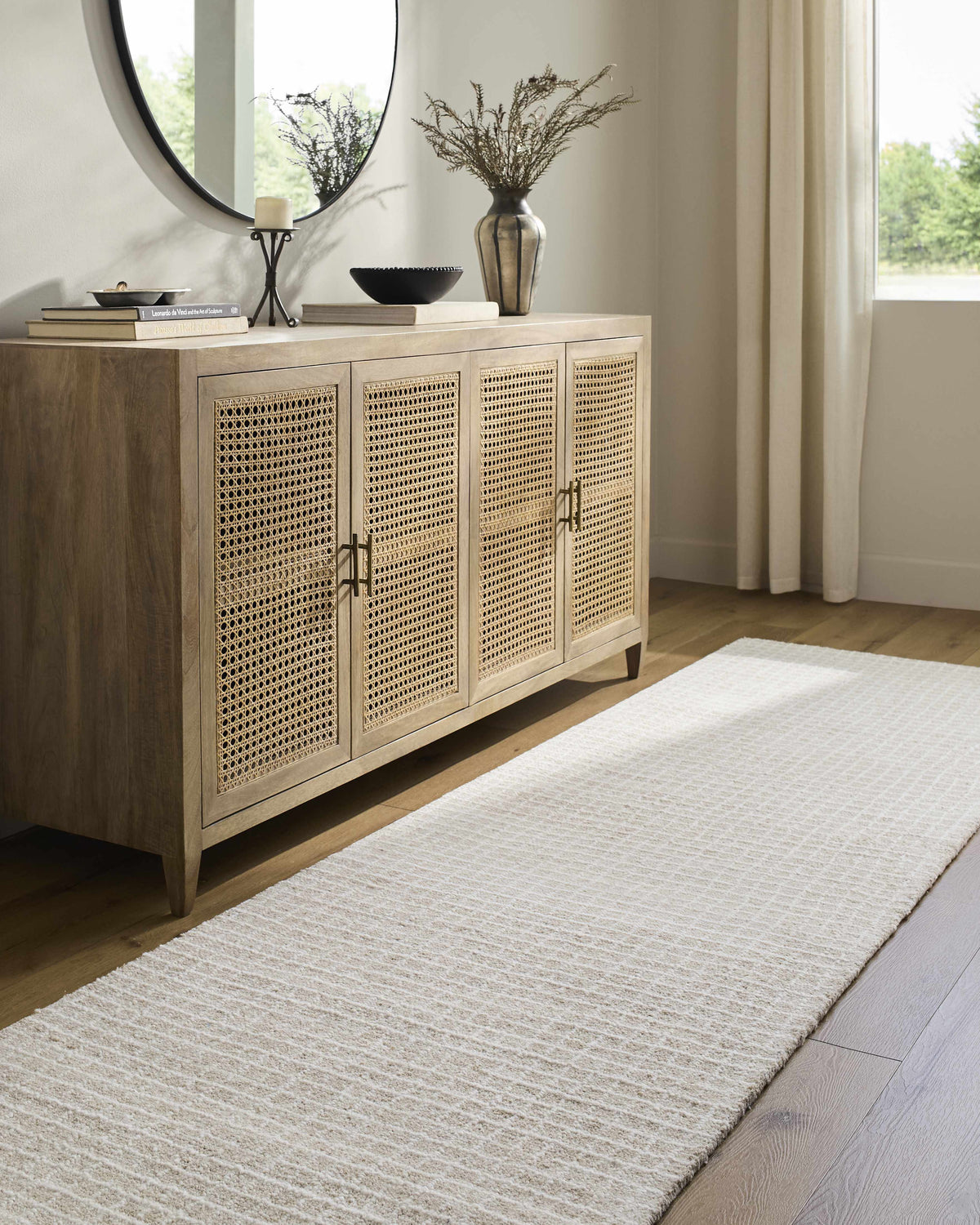 Anahid Bone Area Rug - Clearance
