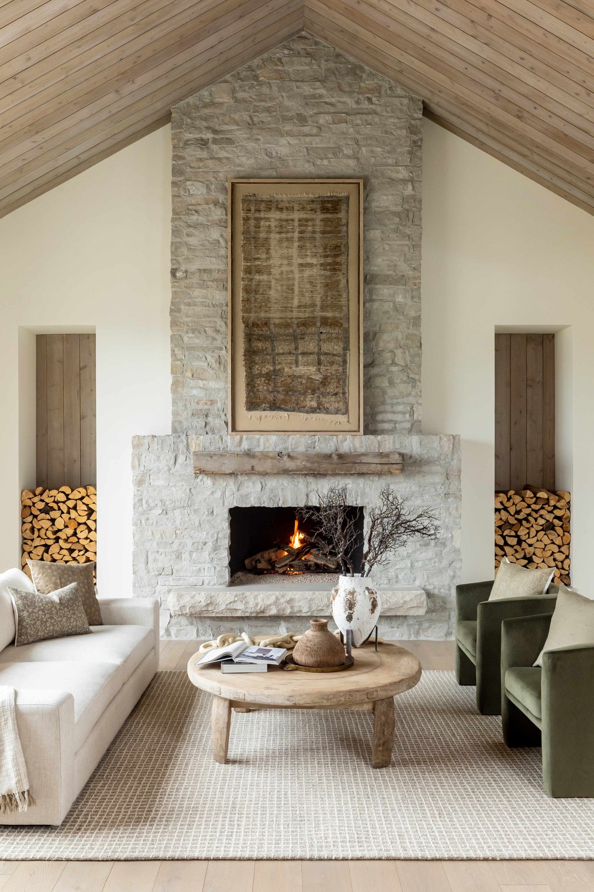 Anahid Bone Area Rug - Clearance