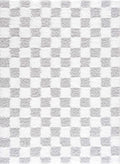 Atelier Graphite Light Gray White Contemporary Rug