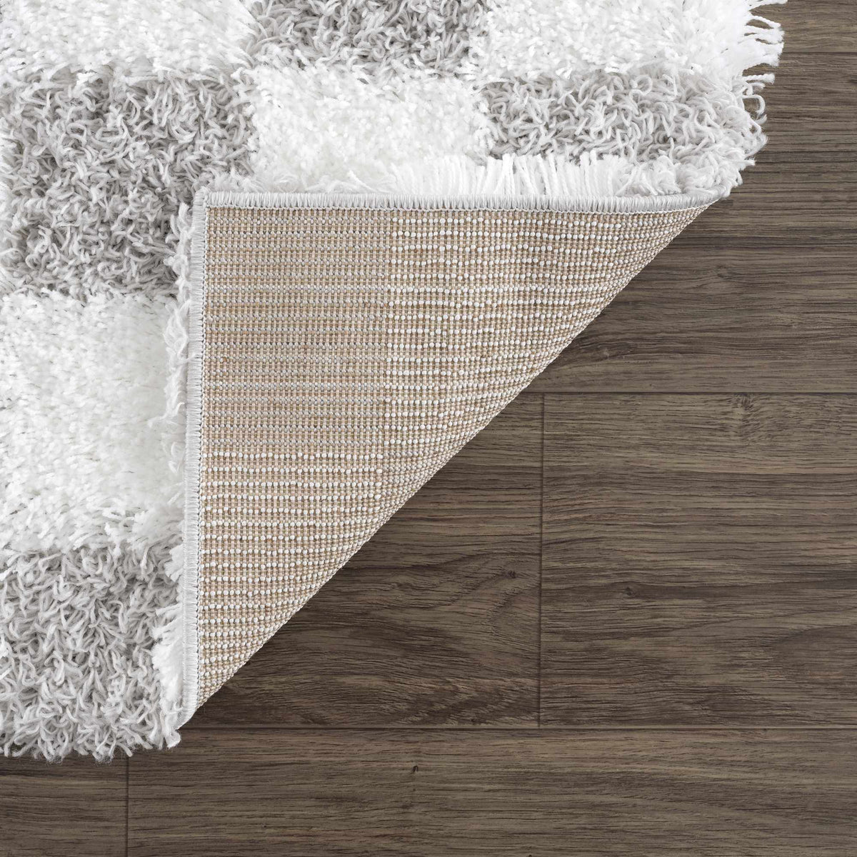 Atelier Graphite Light Gray White Contemporary Rug