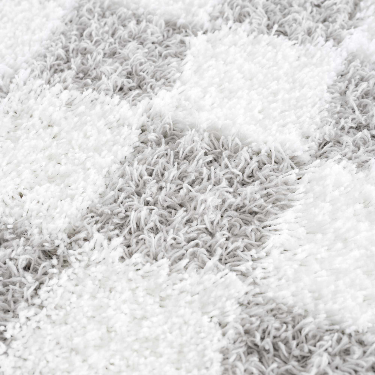 Atelier Graphite Light Gray White Contemporary Rug