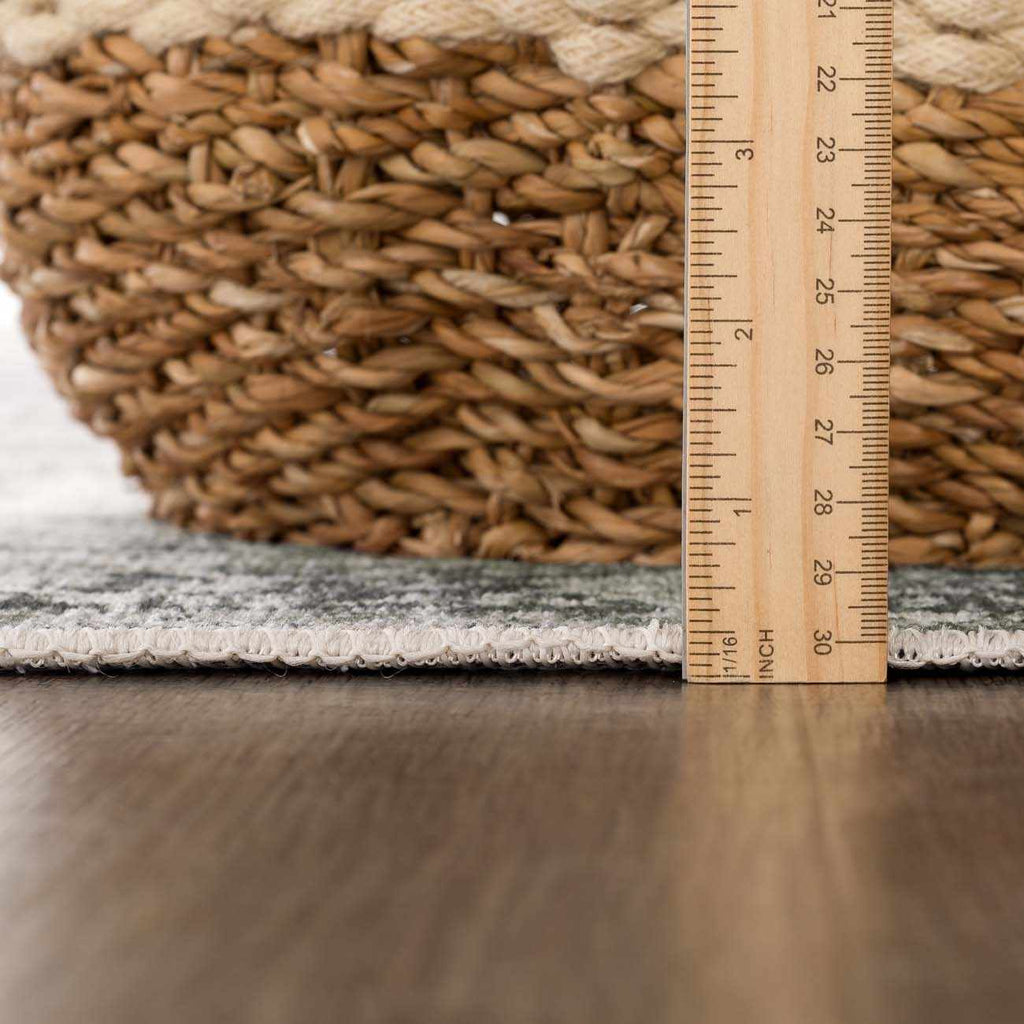Gray Holi-4607 Washable Area Rug - Clearance