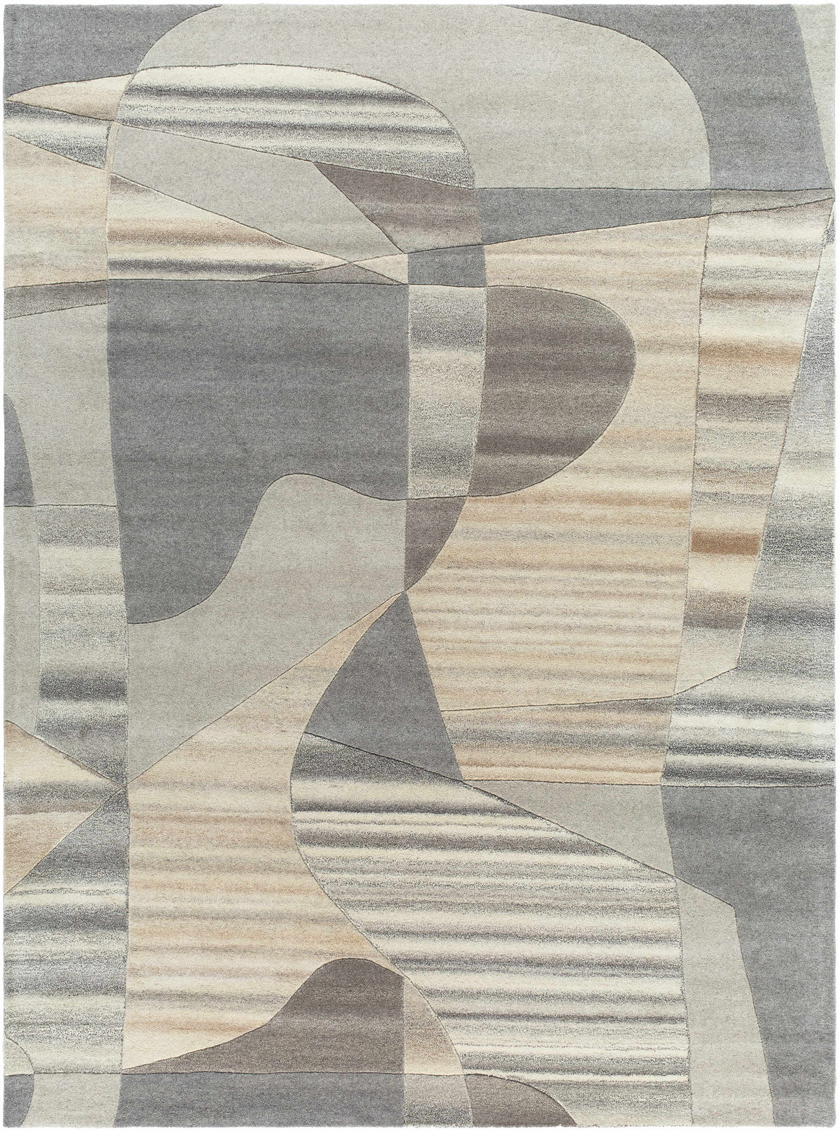 Zareb Modern Wool Rug - Clearance