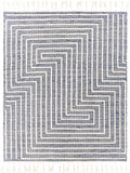 Aditya Tasseled Jute&Wool Carpet - Clearance